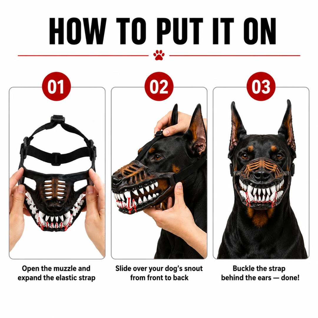LoungeNow™ Scary Muzzle